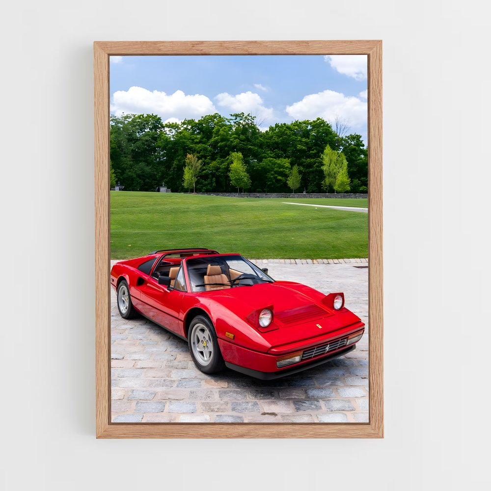 Poster Ferrari 328 (vue 4)